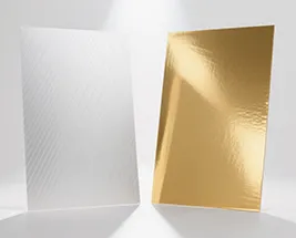 Aluminum foil card paper