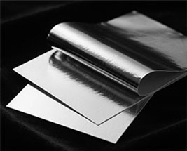 Aluminum foil cardstock