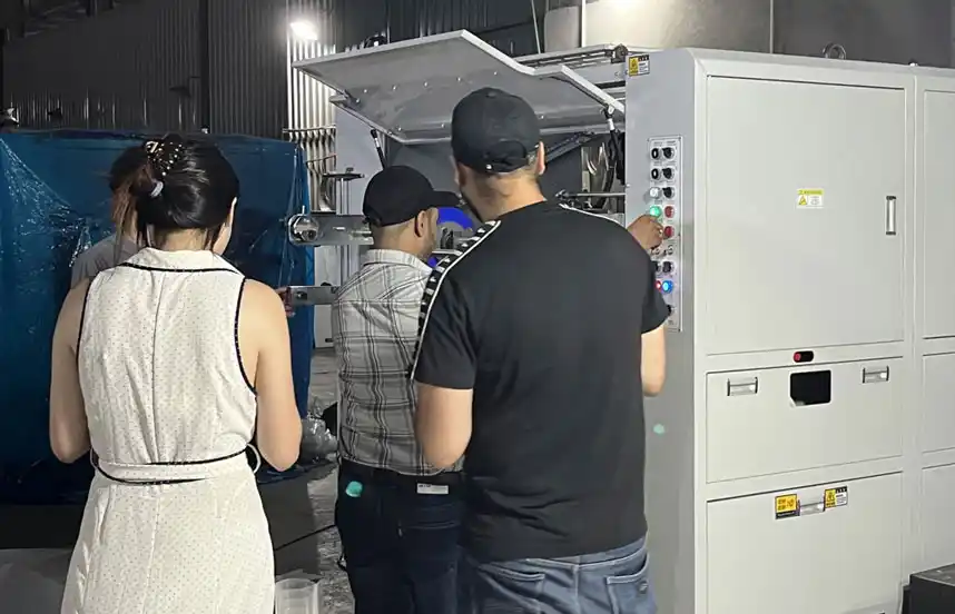 On-Site Hot Foil Stamping Machine Training for Global Clients